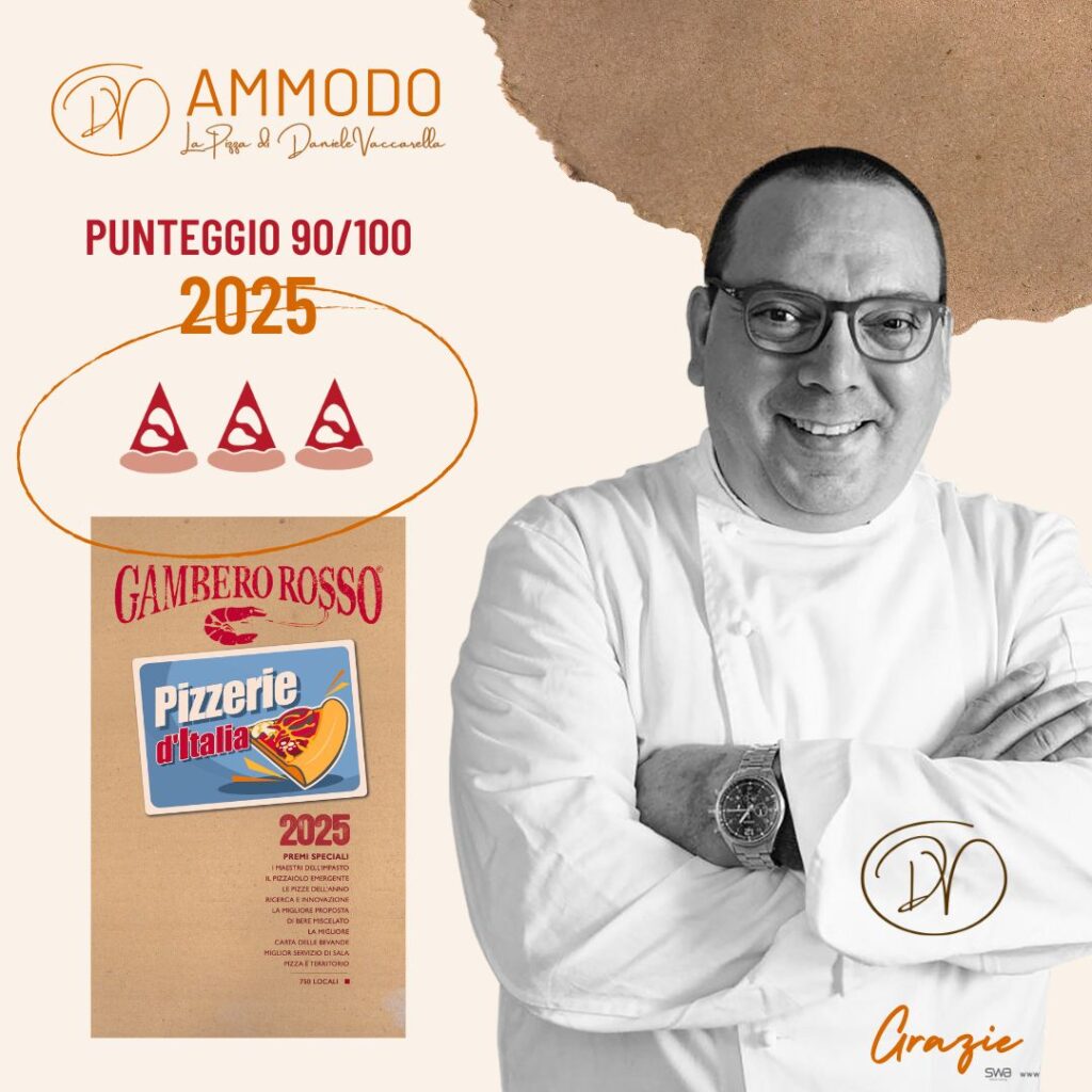 3 Spicchi Gambero Rosso - Ammodo Pizzeria